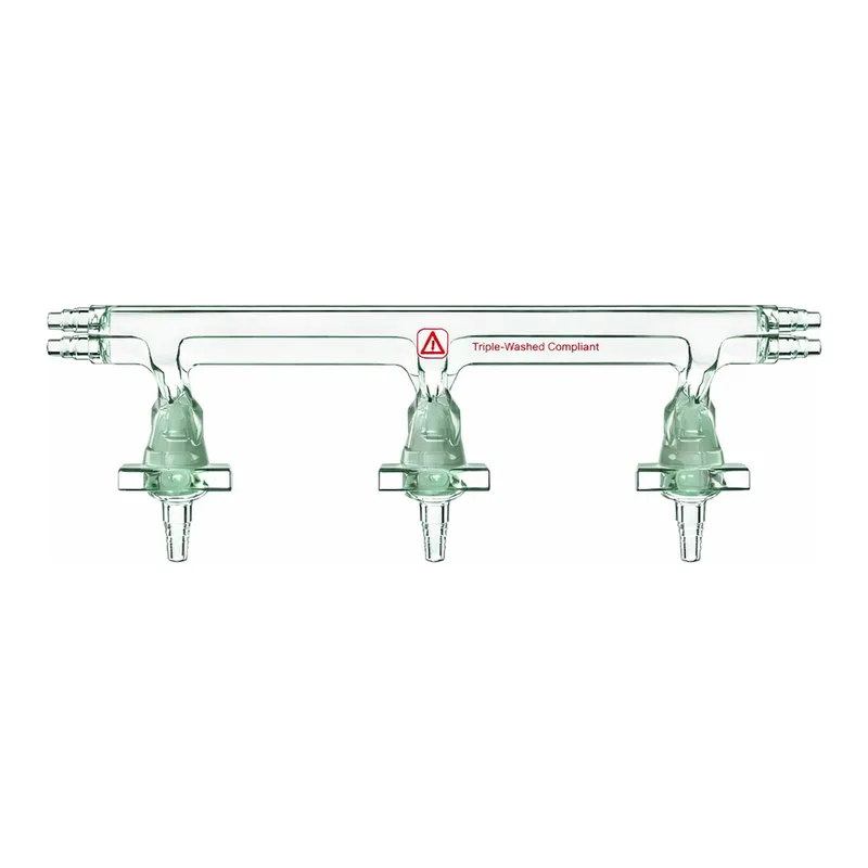 Merck Aldrich dual bank manifold with glass stopcocks