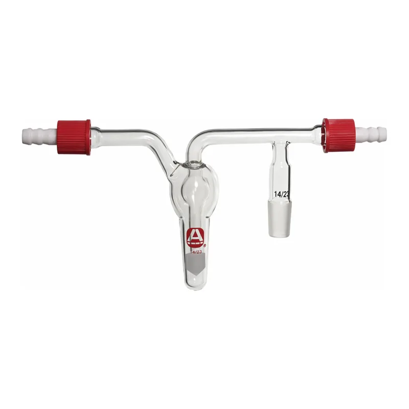 Merck Aldrich in-line oil bubbler with SafetyBarb hose connectors