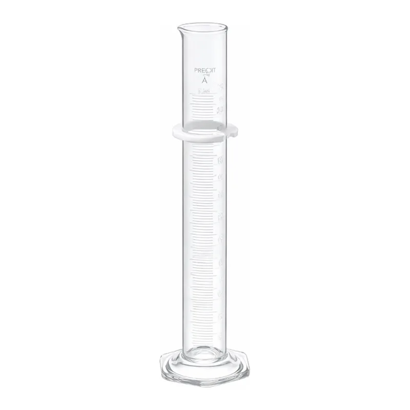 Merck Pyrex class A serialized/certified single metric scale graduated cylinder