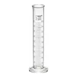 Merck Pyrex double metric scale economy grade graduated cylinder