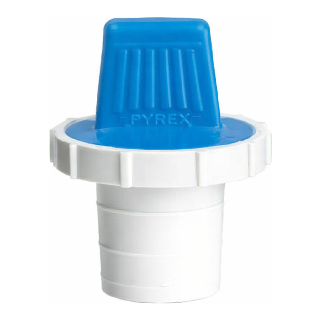 Merck Pyrex HDPE stopper, improved form