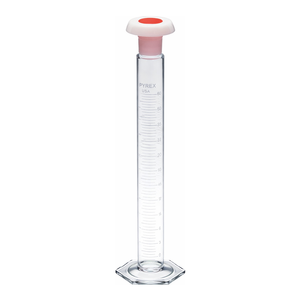 Merck Pyrex Mixing cylinder, class A, works certified