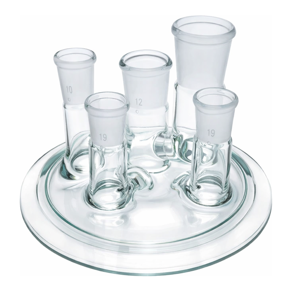 Merck Quickfit flat flange lids for reaction flasks