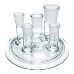 Merck Quickfit flat flange lids for reaction flasks