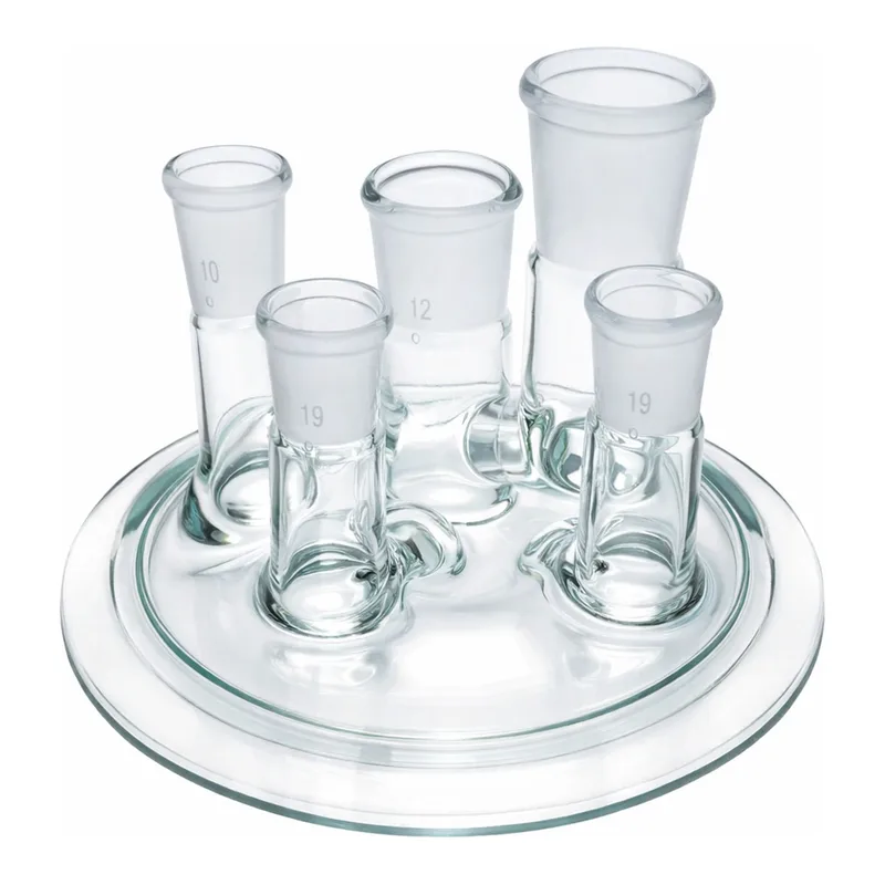 Merck Quickfit flat flange lids for reaction flasks