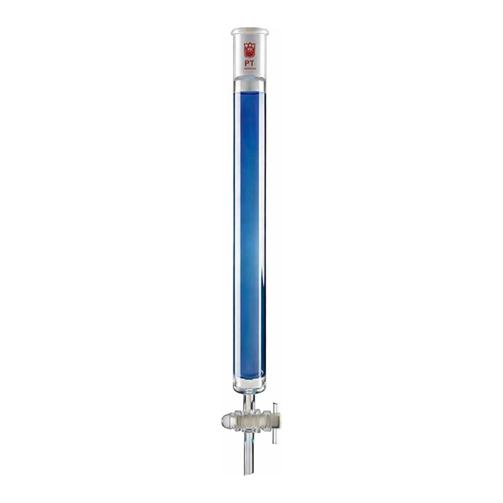 Merck Synthware chromatography column with PTFE stopcock