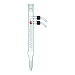 Merck Synthware coil-style reflux condenser with removable hose connections