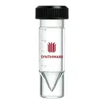 Merck Synthware conical bottom reaction vial with holed compression cap