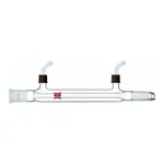 Merck Synthware Liebig condenser with 8 mm OD removable hose connections