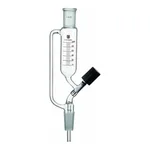 Merck Synthware pressure equalizing funnel with high vacuum valve