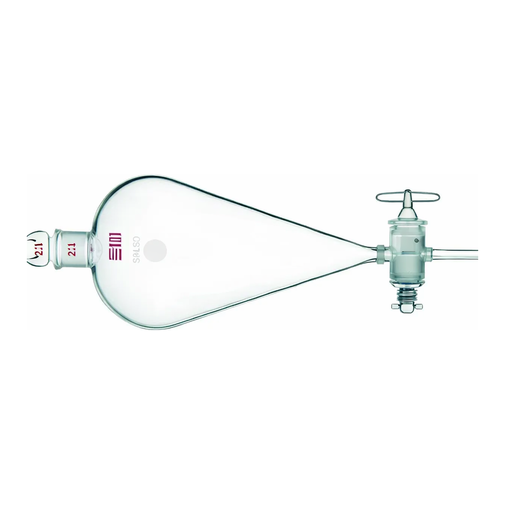 Merck Synthware Squibb separatory funnel with glass stopcock