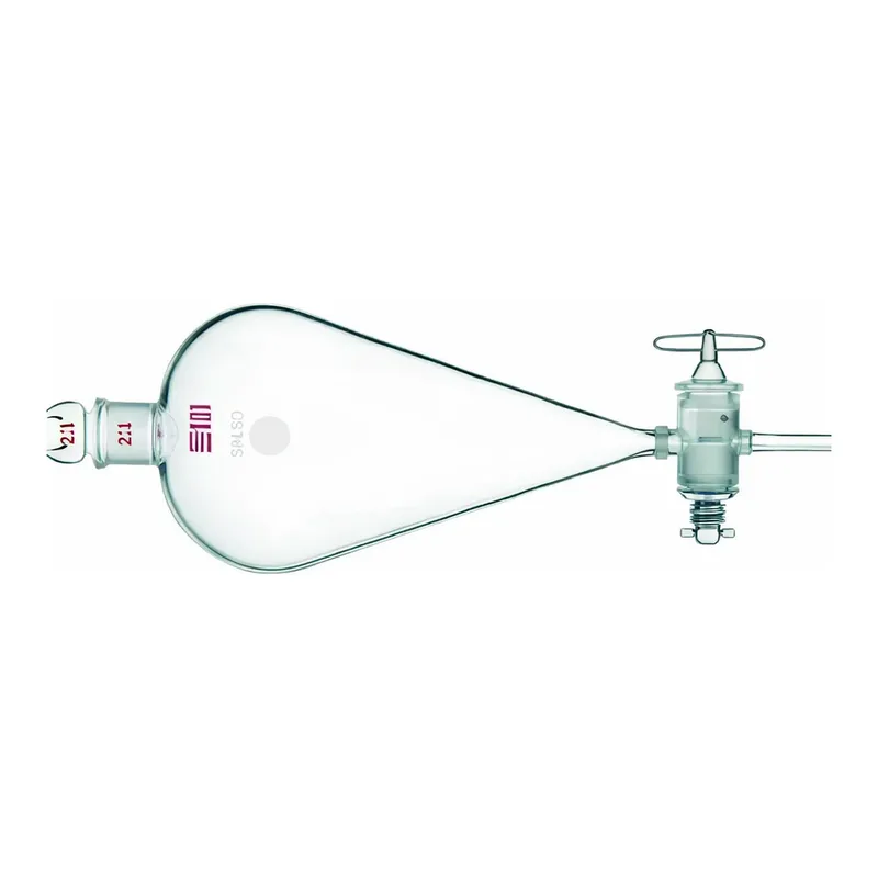 Merck Synthware Squibb separatory funnel with glass stopcock