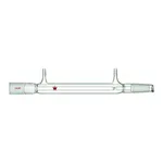 Merck Synthware water jacketed distillation column with indents to support packing material