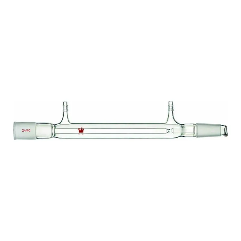 Merck Synthware water jacketed distillation column with indents to support packing material