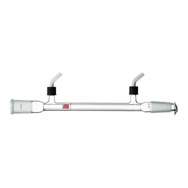 Merck Synthware West condenser with removable hose connections