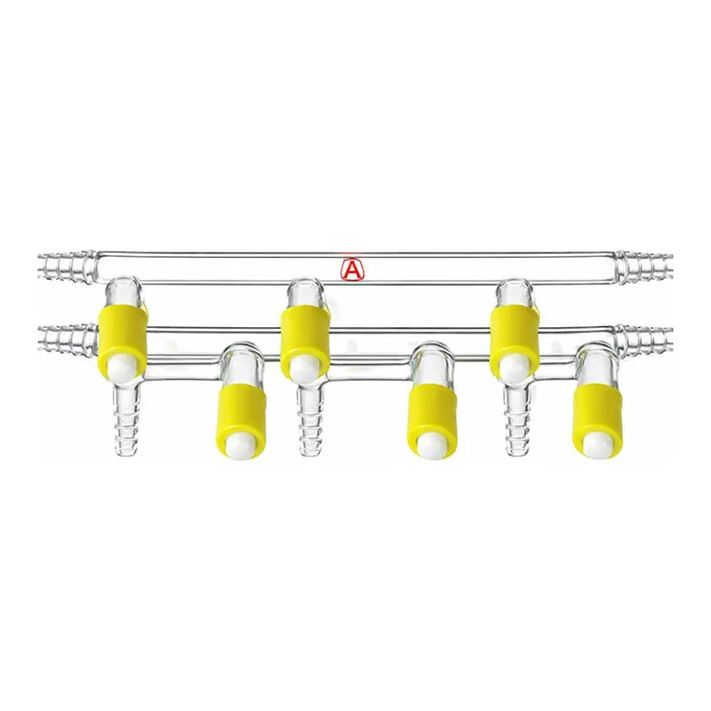 Merck Aldrich dual bank manifold with high-vacuum PTFE valves