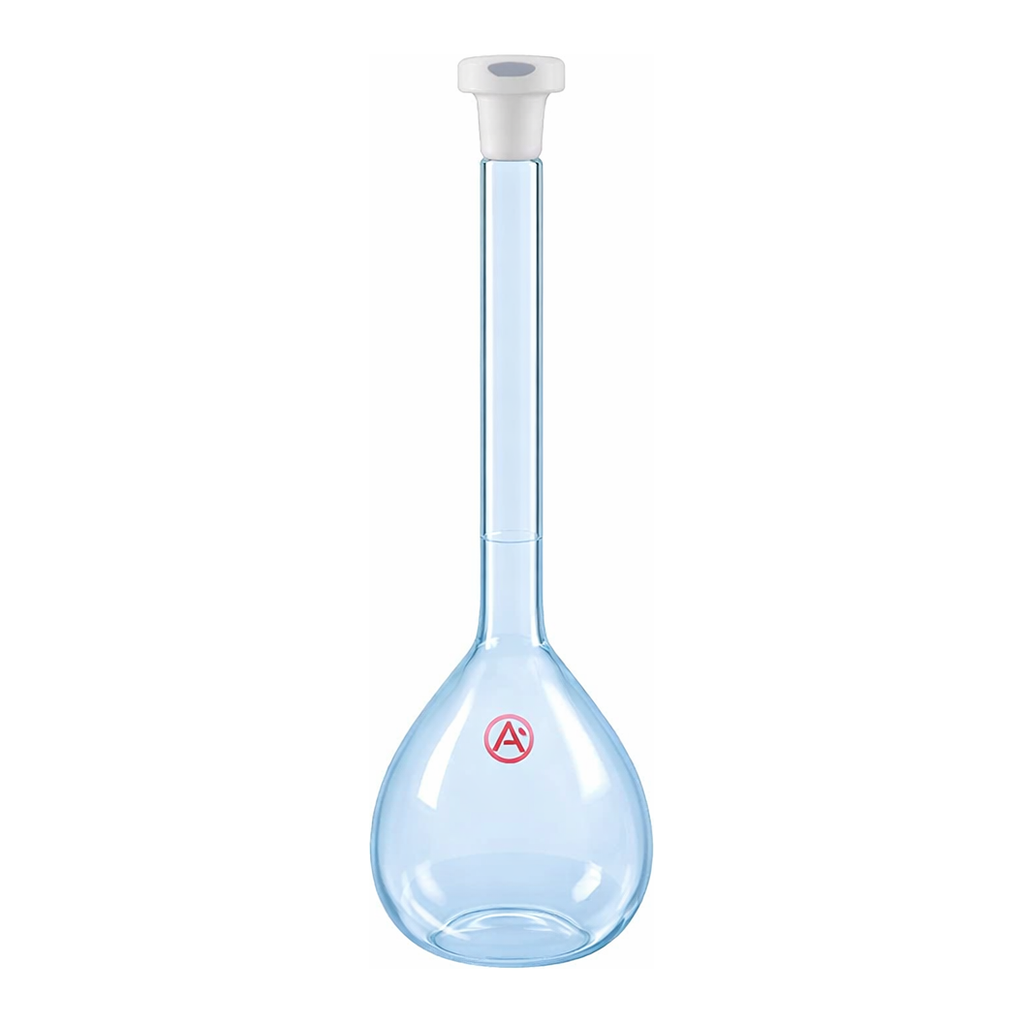 Merck Aldrich Essentials volumetric flask, Class B, meets DIN ISO-1042