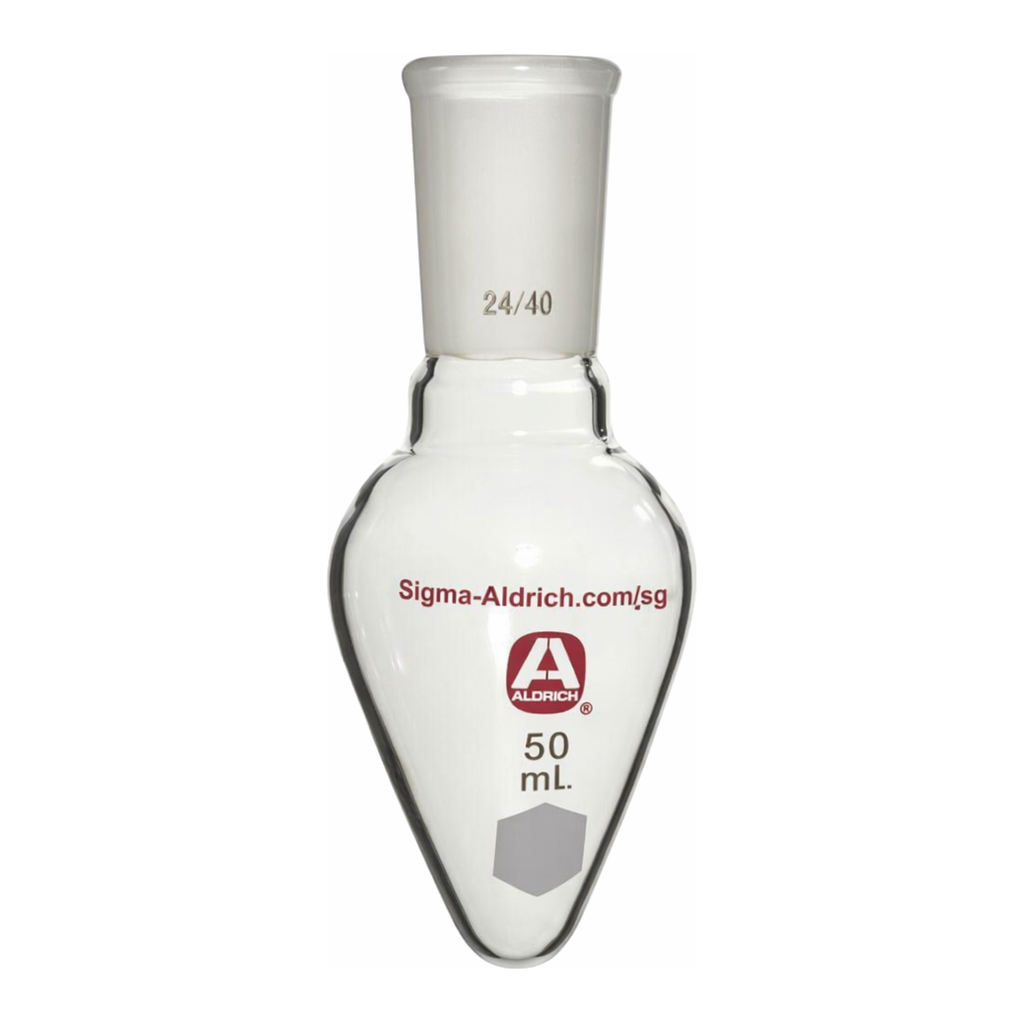 Merck Aldrich pear-shaped flask