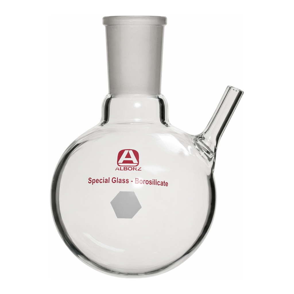 Merck Aldrich round-bottom flask with septum-inlet