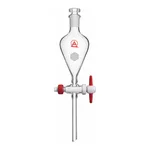 Merck Aldrich separatory funnel with PTFE stopcock
