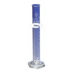 Merck Pyrex class A serialized/certified single metric scale graduated cylinder