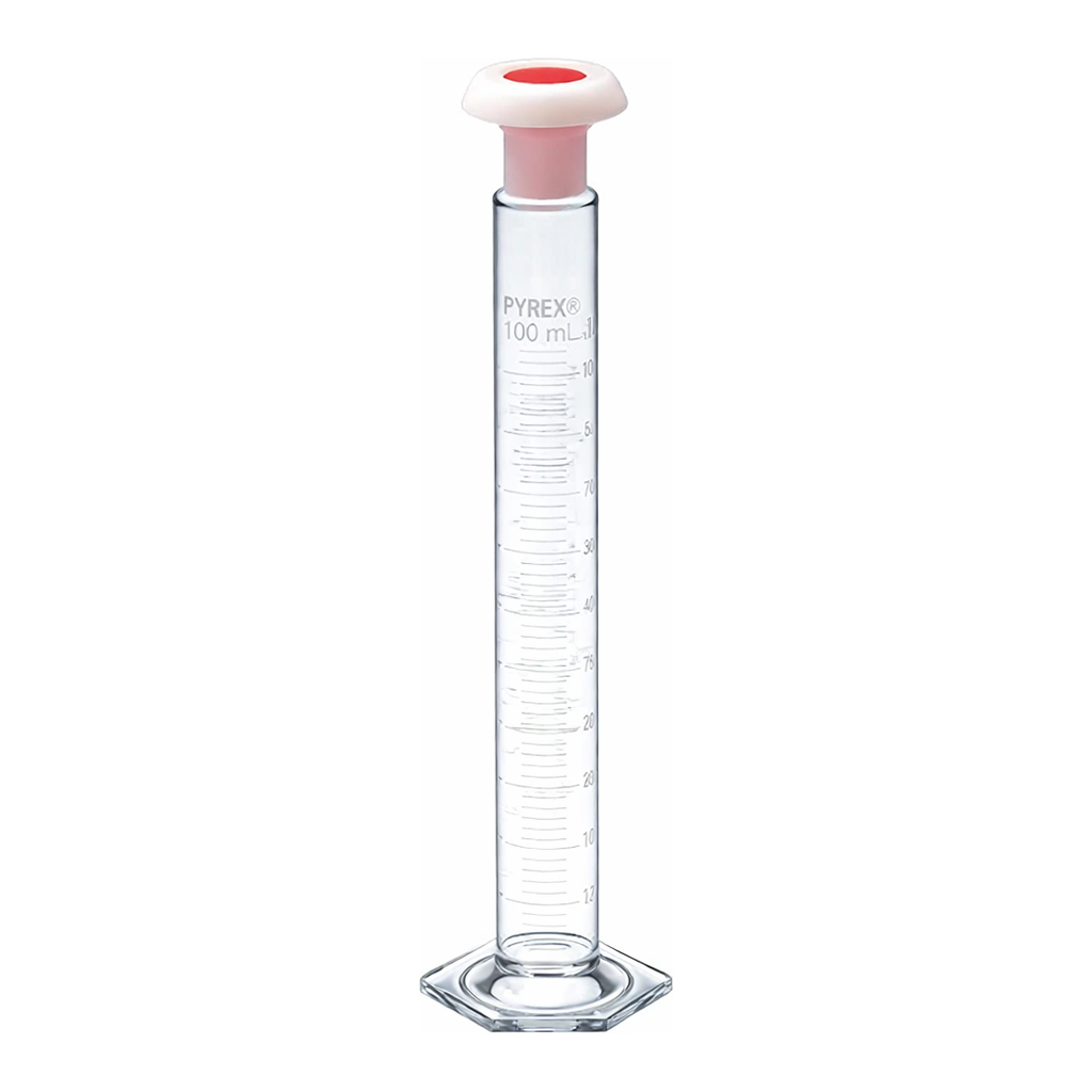 Merck Pyrex Mixing cylinder, class A, works certified
