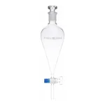 Merck Pyrex Separating funnel, conical, PTFE key