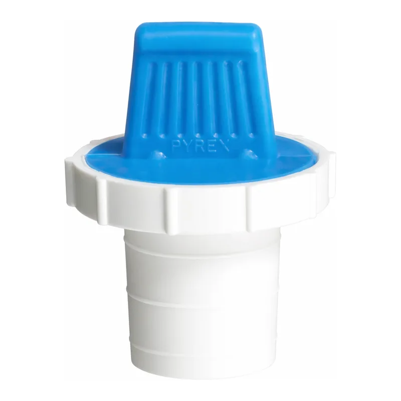 Merck Pyrex HDPE stopper, improved form