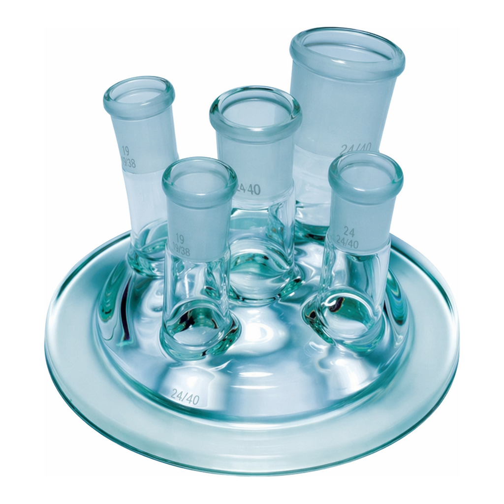 Merck Quickfit flat flange lids for reaction flasks