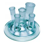 Merck Quickfit flat flange lids for reaction flasks
