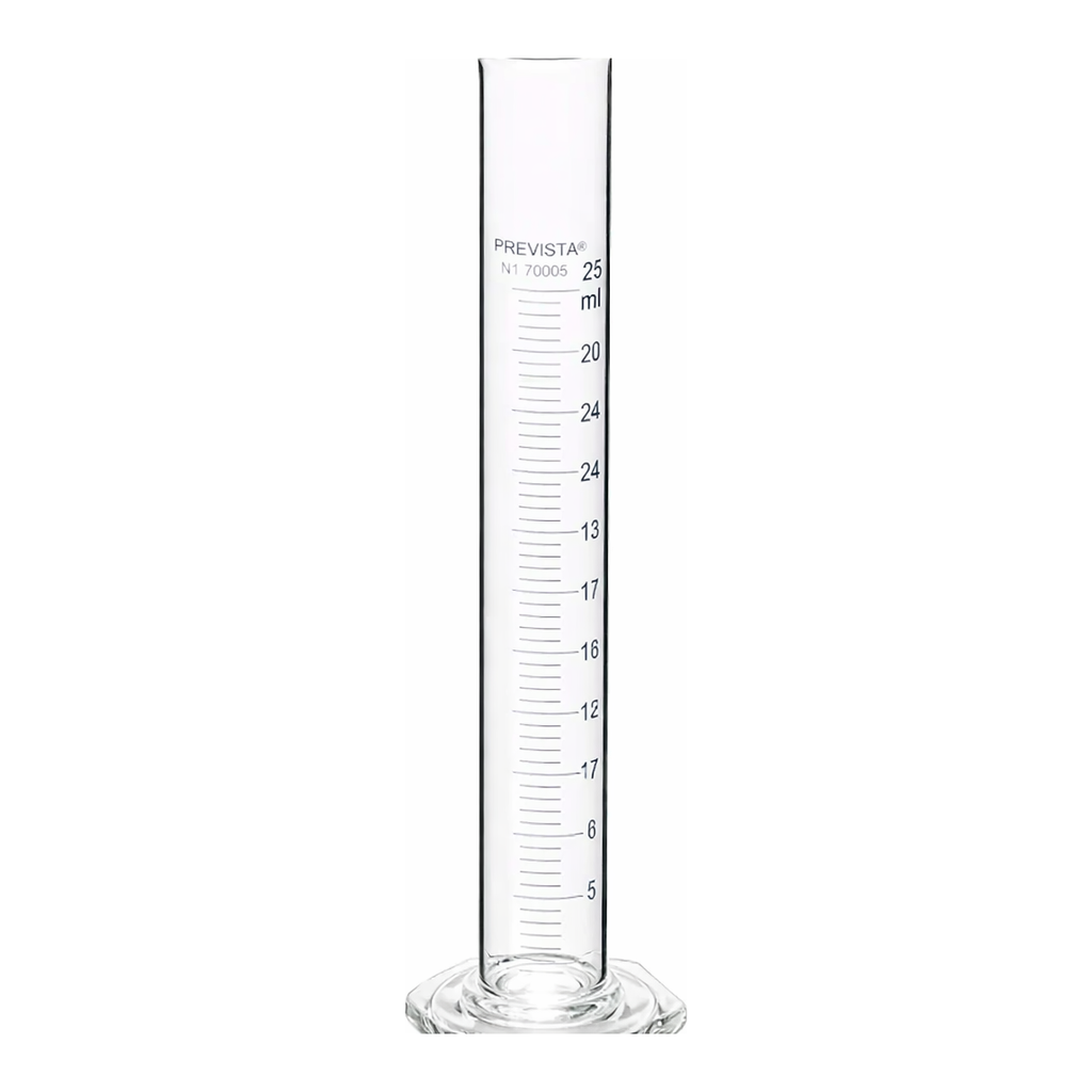 Merck Pyrex VISTA graduated cylinder, to contain
