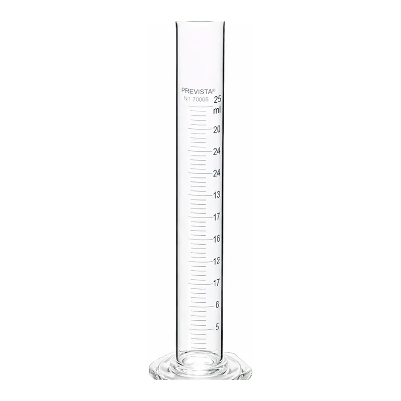 Merck Pyrex VISTA graduated cylinder, to contain