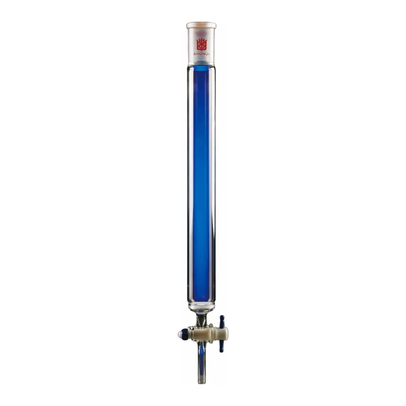 Merck Synthware chromatography column with PTFE stopcock