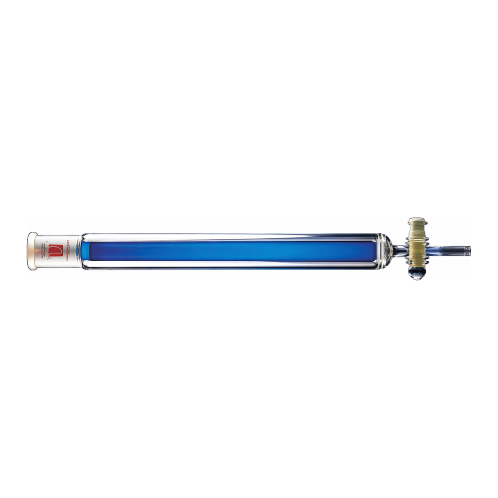 Merck Synthware chromatography column with PTFE stopcock and coarse fritted disc