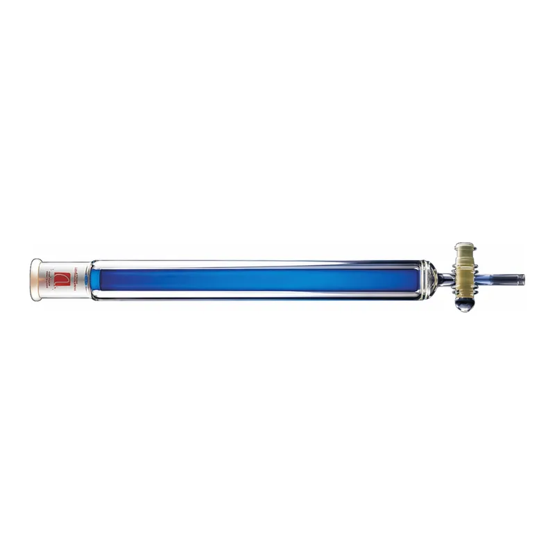 Merck Synthware chromatography column with PTFE stopcock and coarse fritted disc