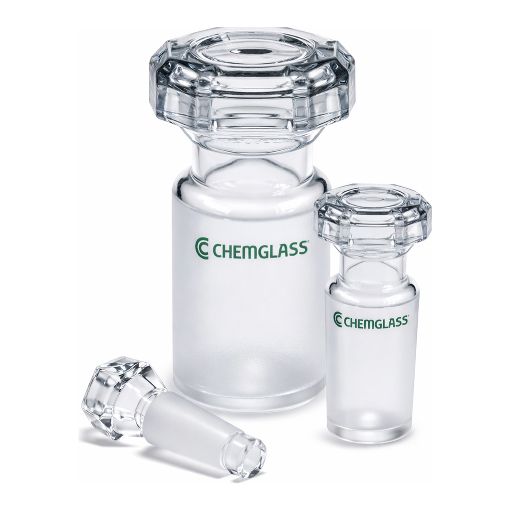 Merck Quickfit ground-glass stoppers