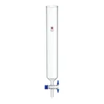 Merck Synthware chromatography column with PTFE stopcock and coarse frit
