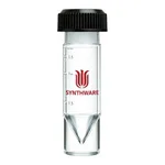 Merck Synthware conical bottom reaction vial with holed compression cap