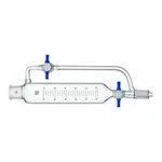 Merck Synthware pressure equalizing addition funnel with PTFE stopcock in equalizing line