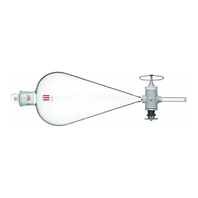 Merck Synthware Squibb separatory funnel with glass stopcock