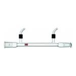 Merck Synthware West condenser with removable hose connections