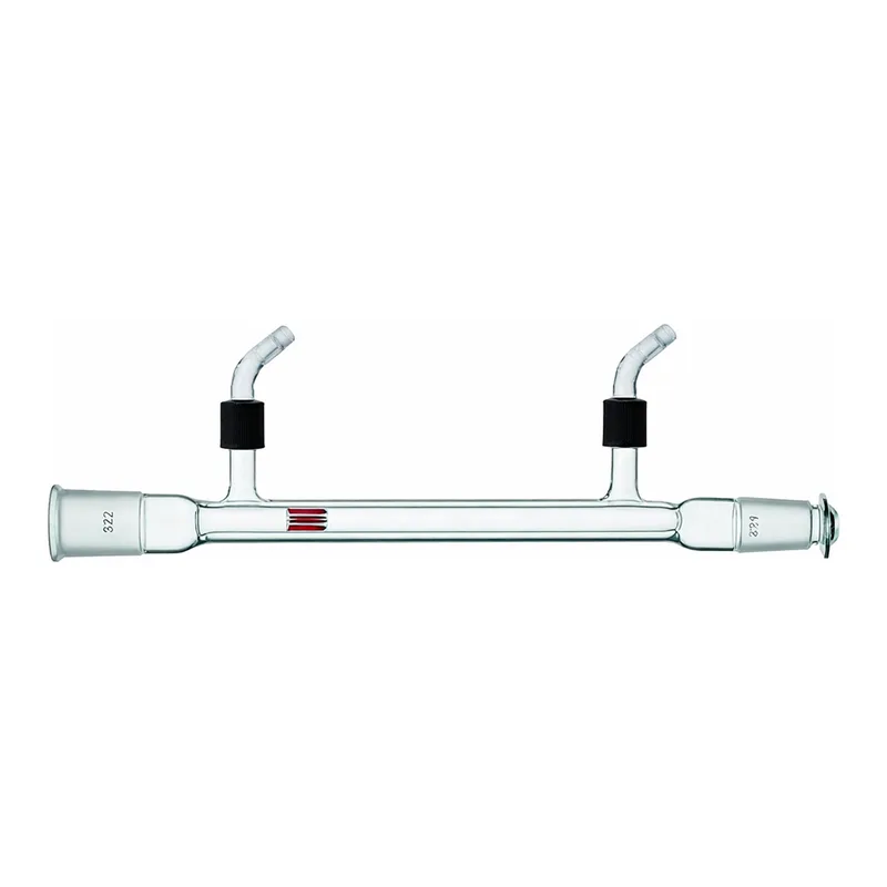 Merck Synthware West condenser with removable hose connections
