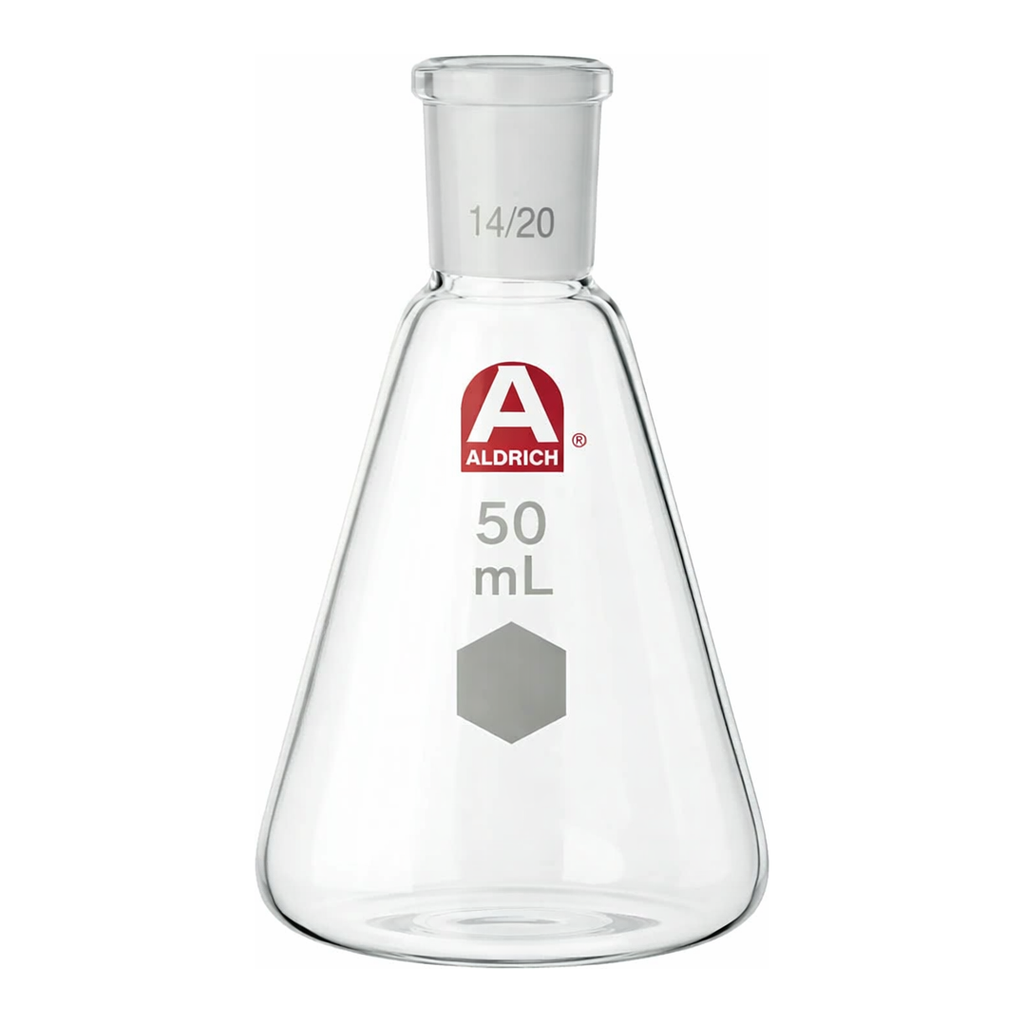 Merck Aldrich Erlenmeyer flask with ST joint