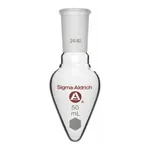 Merck Aldrich pear-shaped flask