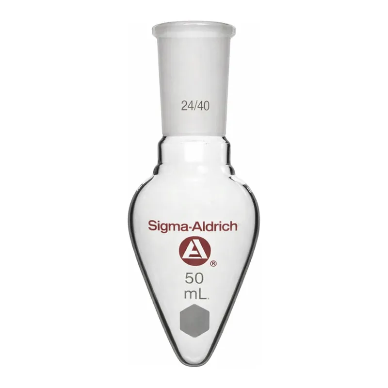 Merck Aldrich pear-shaped flask