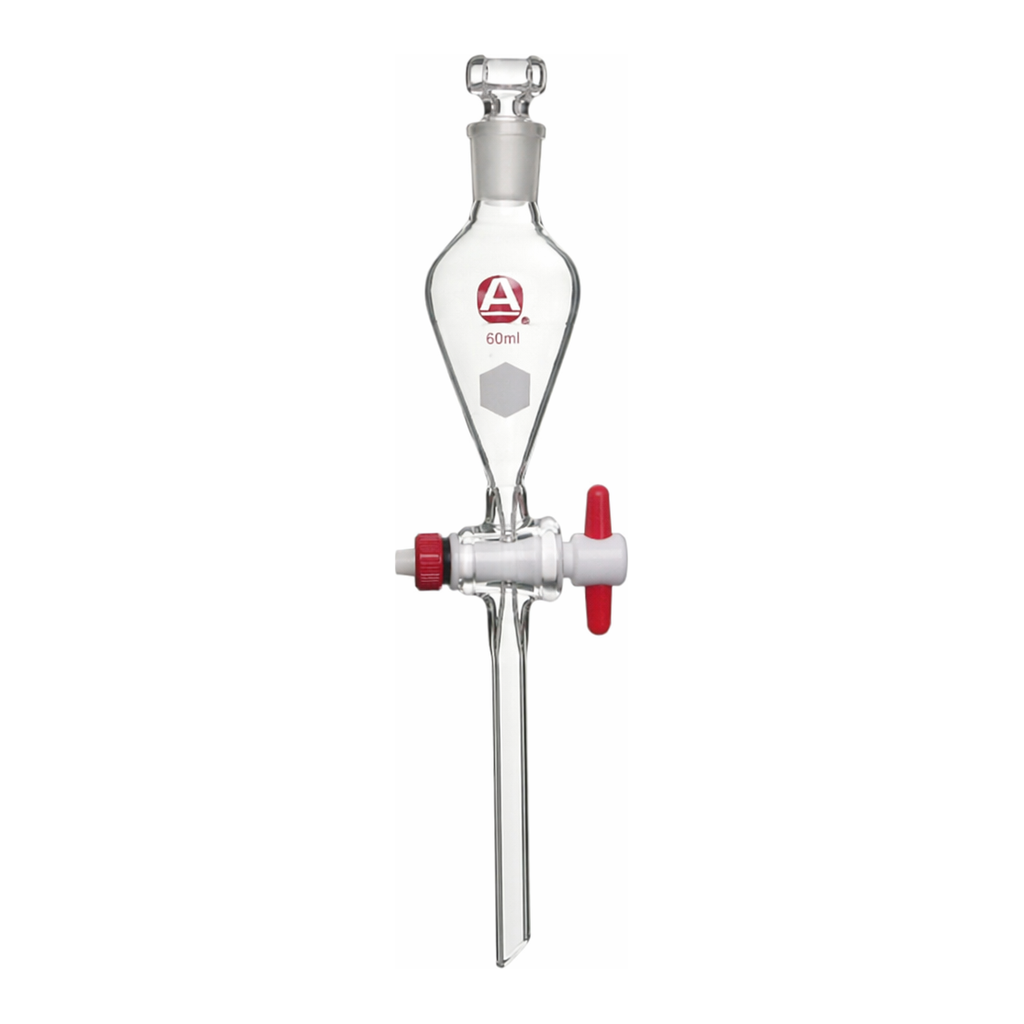 Merck Aldrich separatory funnel with PTFE stopcock