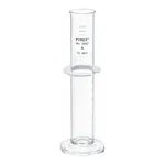 Merck Pyrex class A serialized/certified single metric scale graduated cylinder