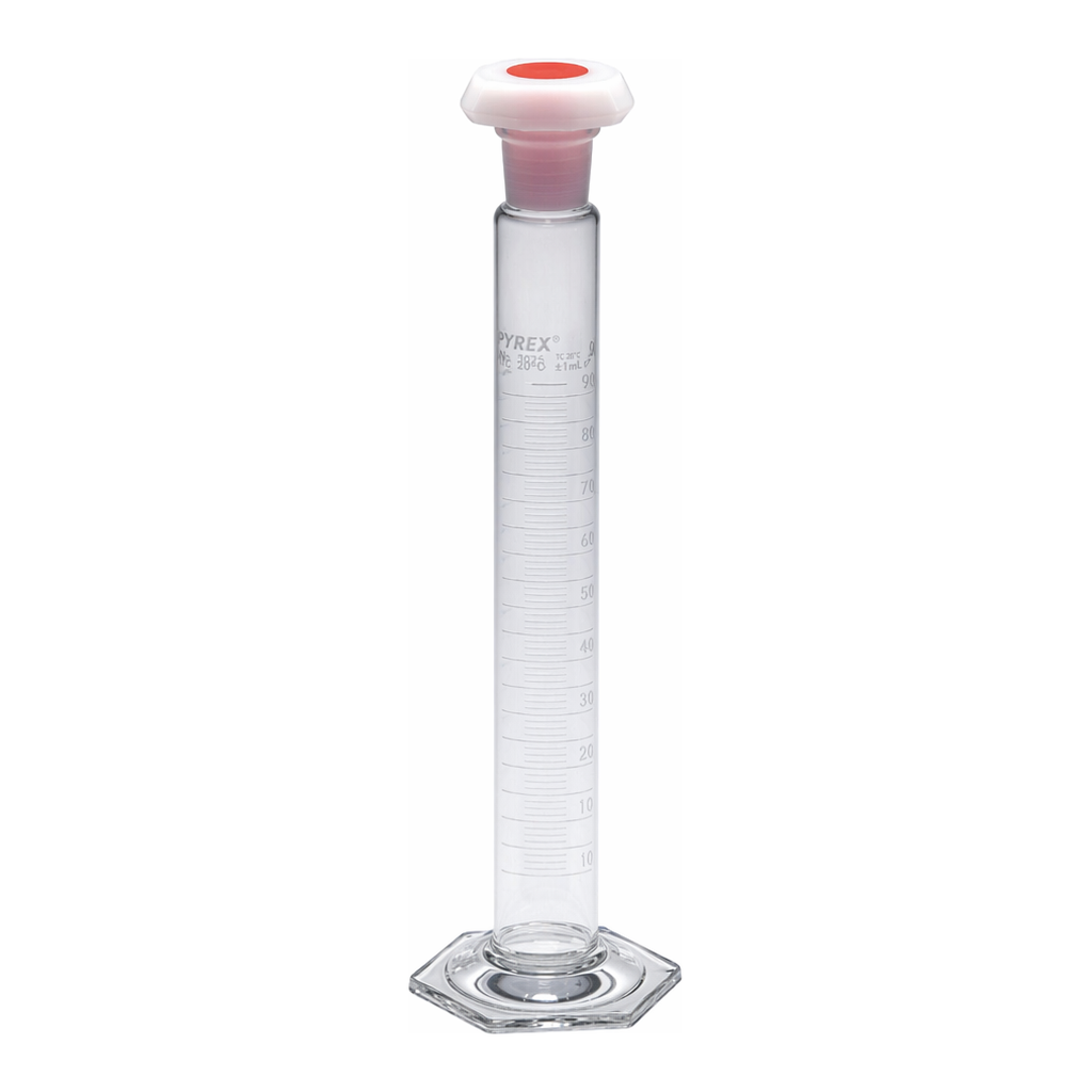 Merck Pyrex Mixing cylinder, class A, works certified