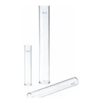 Merck Pyrex glass test tubes without rim, medium wall