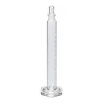 Merck Pyrex graduated cylinders with Pyrex stopper